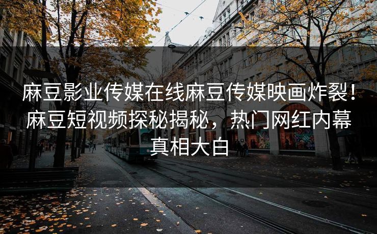 麻豆影业传媒在线麻豆传媒映画炸裂！麻豆短视频探秘揭秘，热门网红内幕真相大白